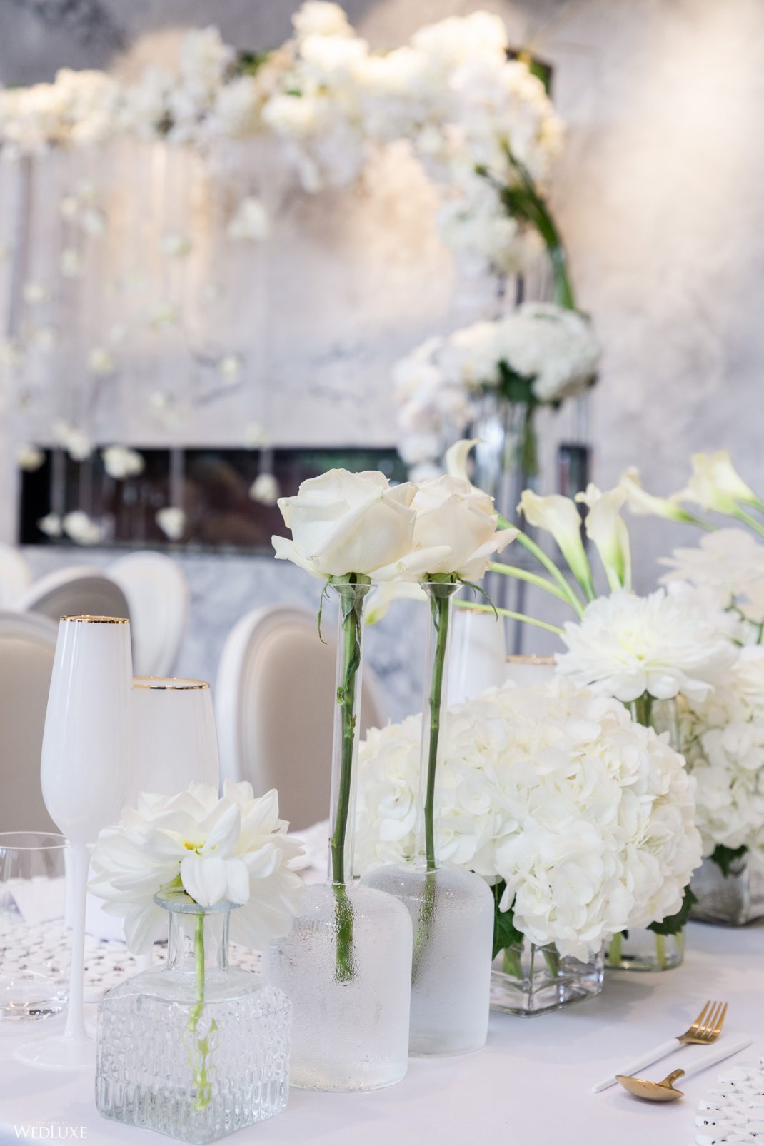 White-on-White Bridal Shower ~ WedLuxe Media