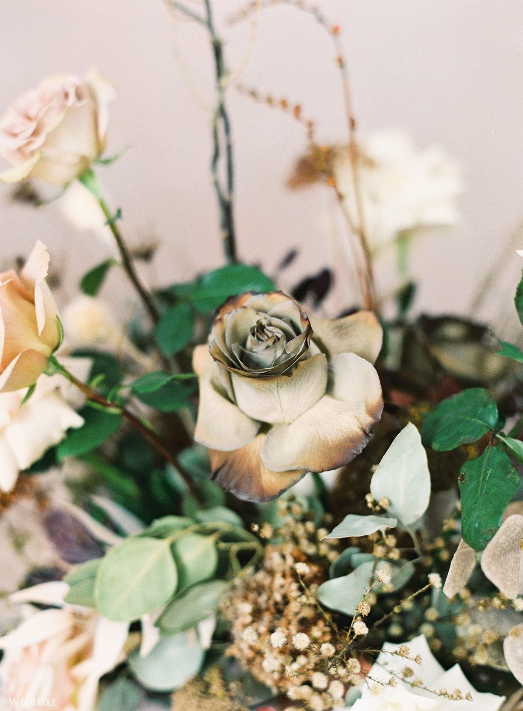 Delicate Dusty Rose Dream ~ WedLuxe