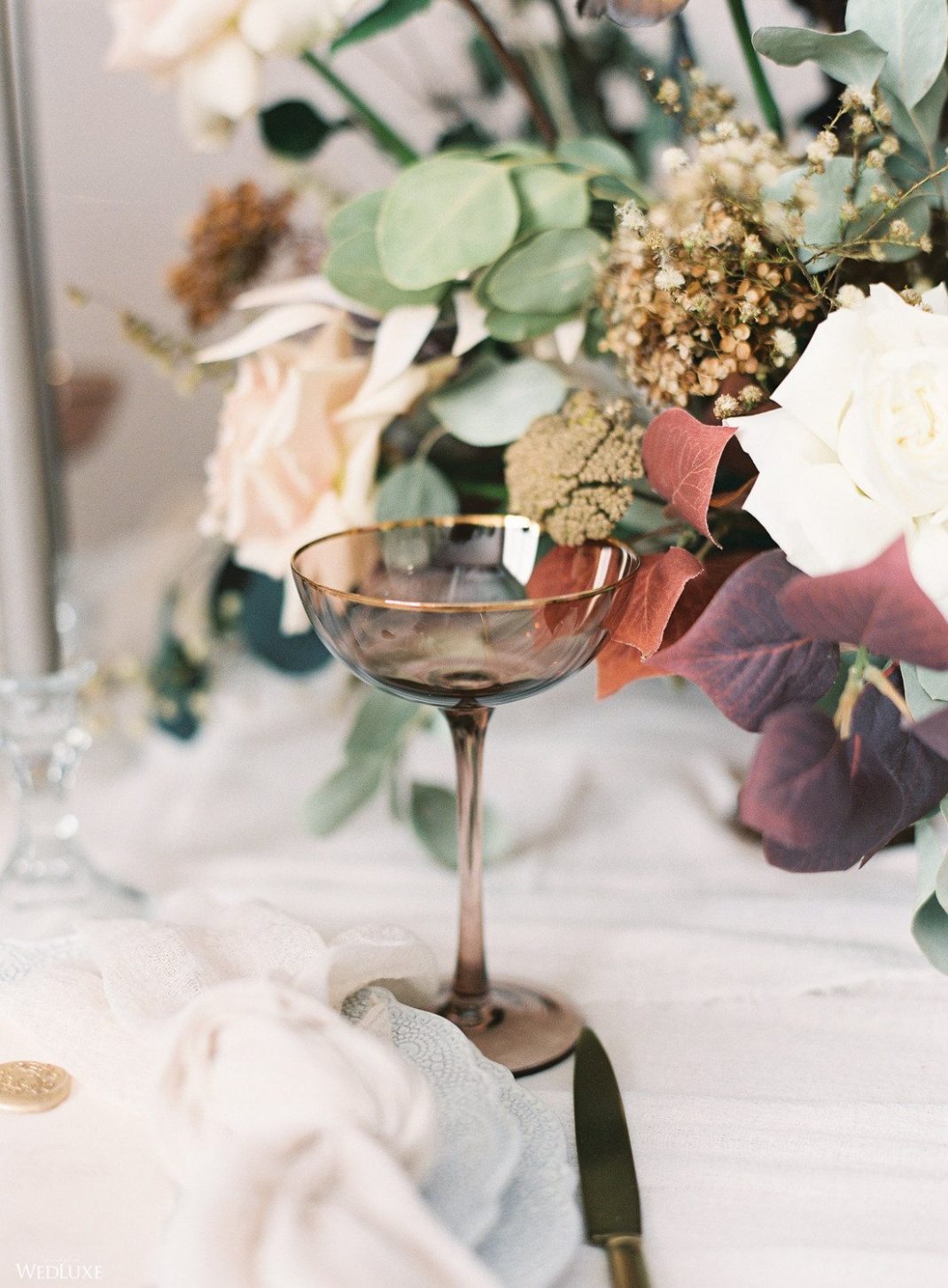 Delicate Dusty Rose Dream ~ WedLuxe