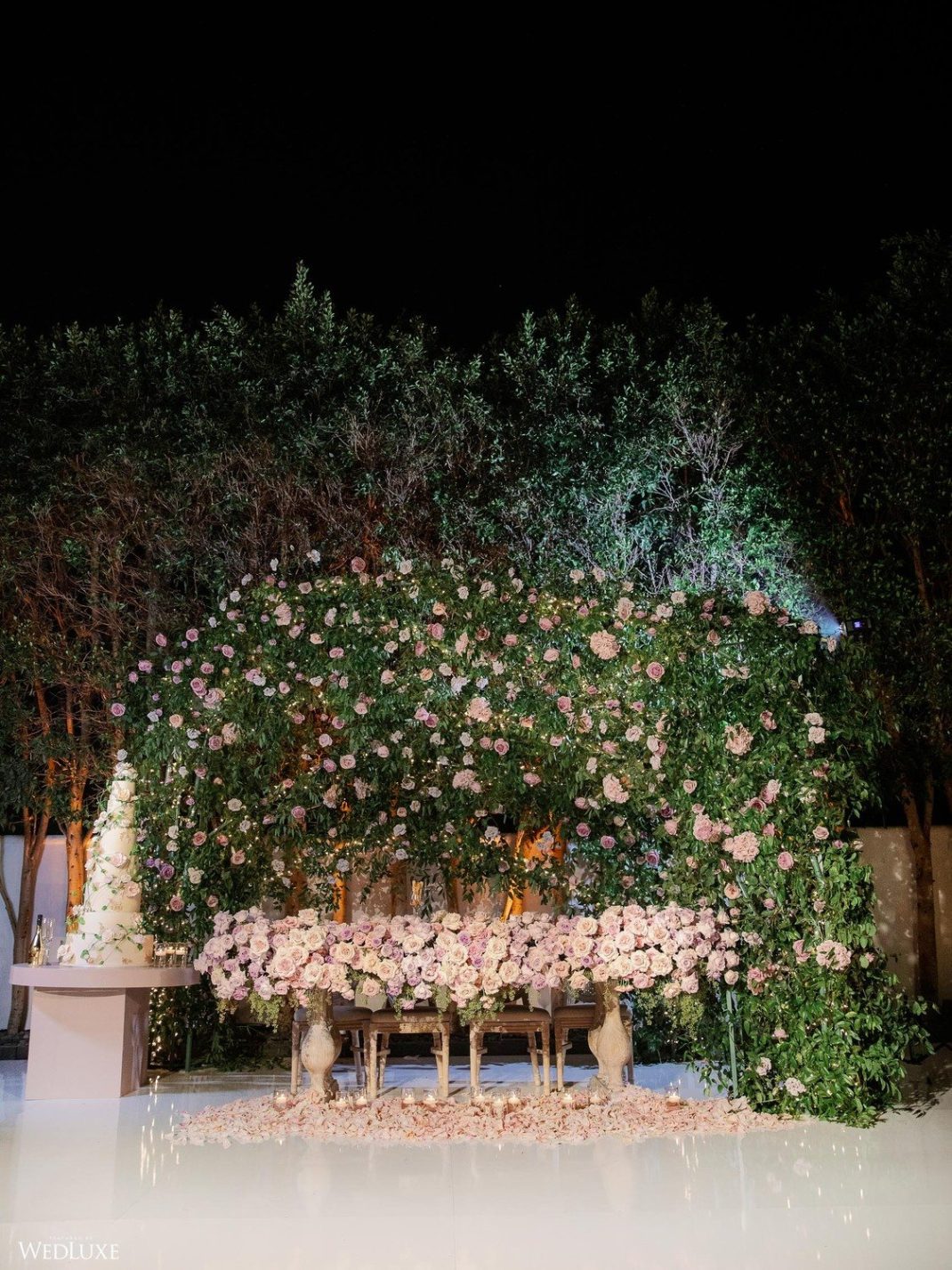 Pink and Green Garden Romance ~ WedLuxe Media