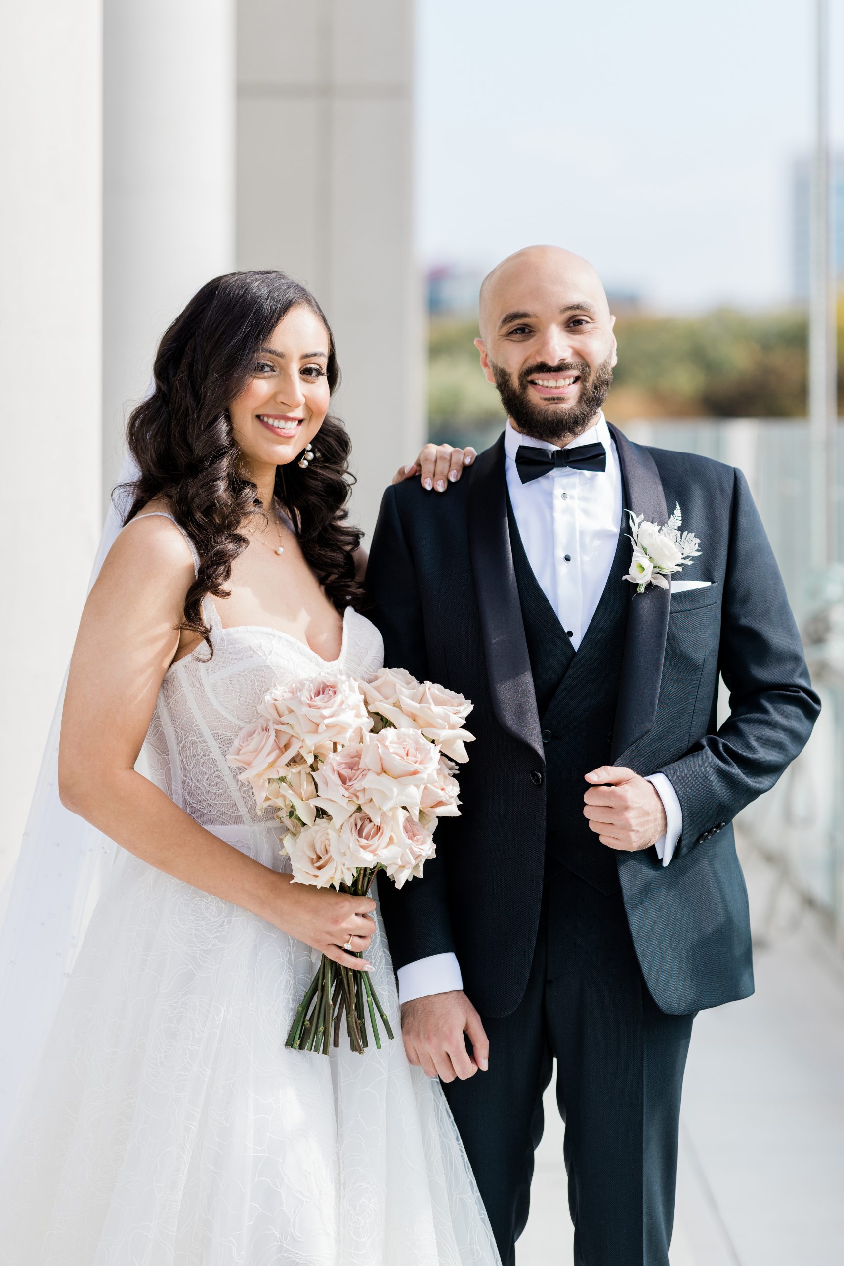 sachin and babi light blue dress Bridal Boutique in Toronto