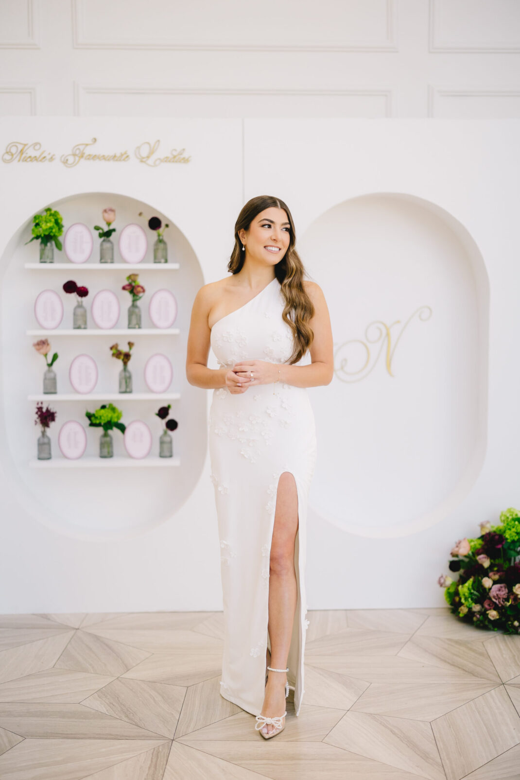 bridgerton themed bridal shower dresses Quin High Quality Satin Bridesmaid Dress
