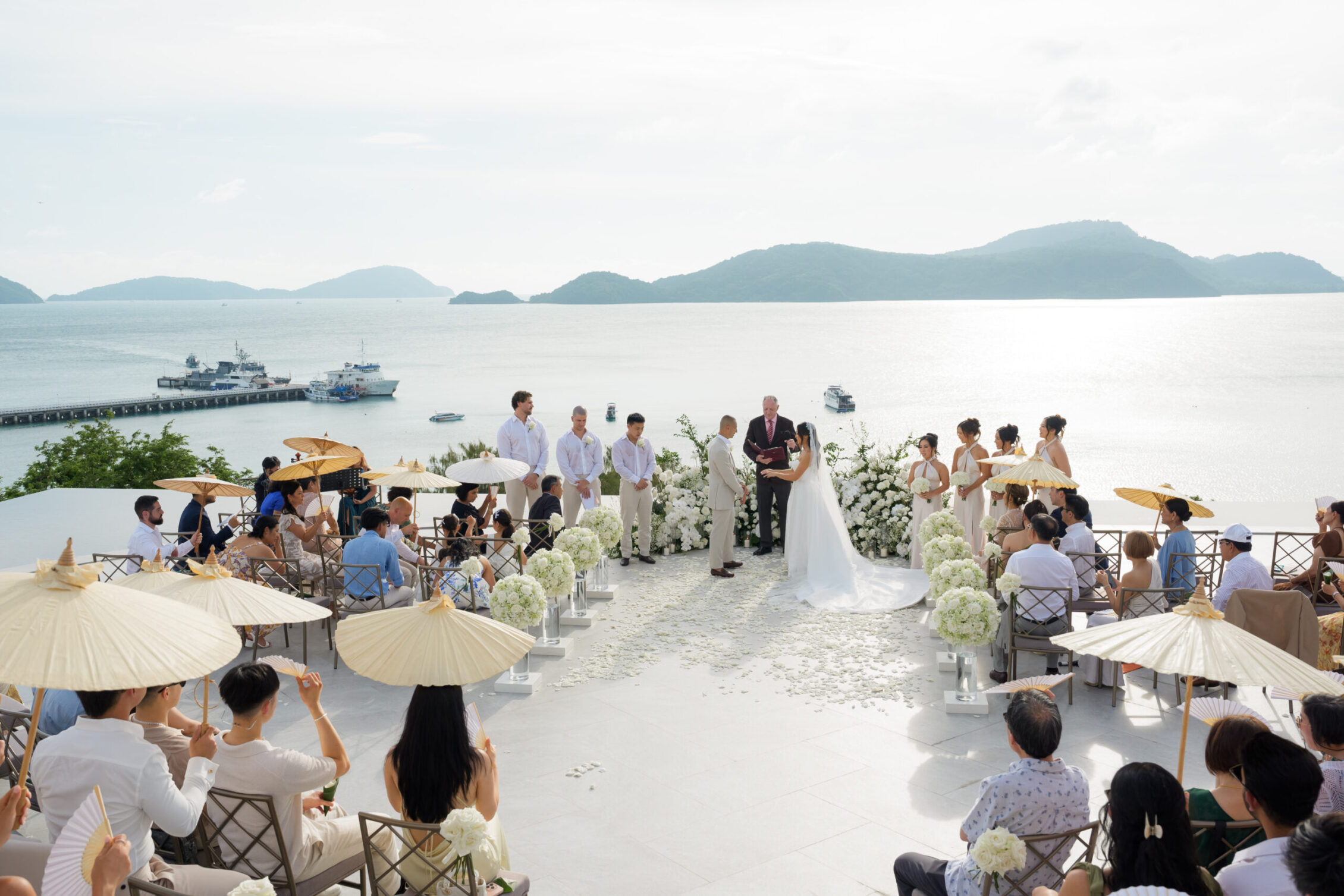 Modern Minimalism Meets Sunset Glamour In This Sri Panwa Wedding WedLuxe