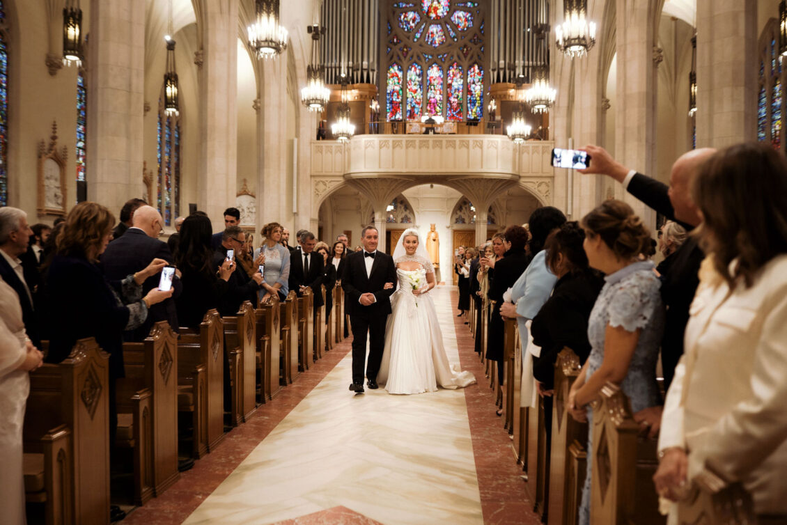 Ariana and Julian at their ceremony wedding, photographed by Daybreak Studios
