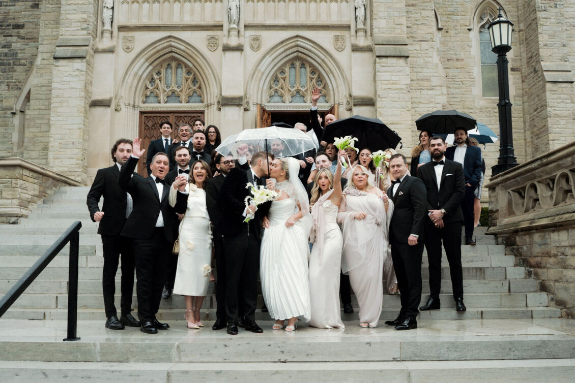 Ariana and Julian at their ceremony wedding, photographed by Daybreak Studios