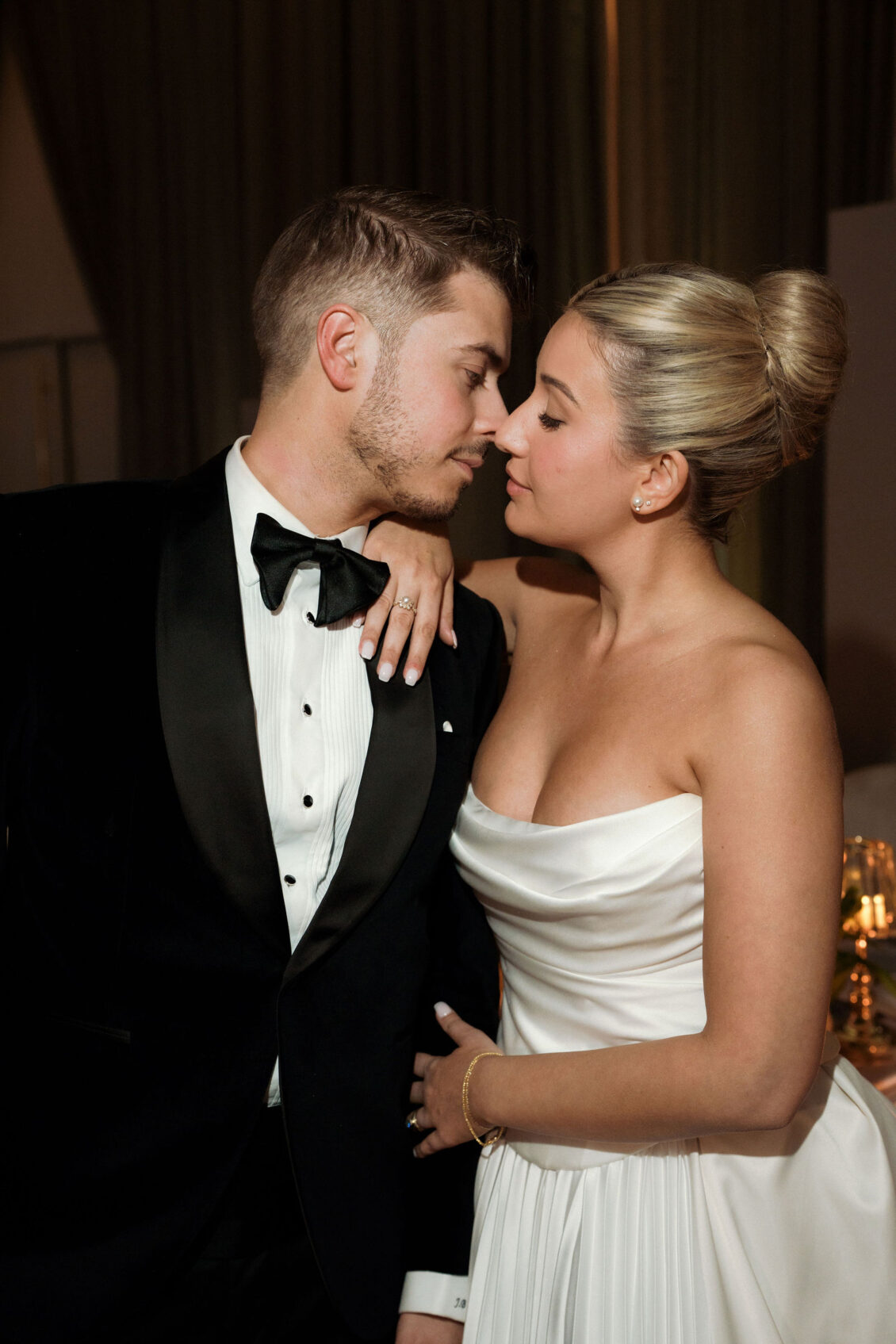 Ariana and Julian at their celebration wedding, photographed by Daybreak Studios