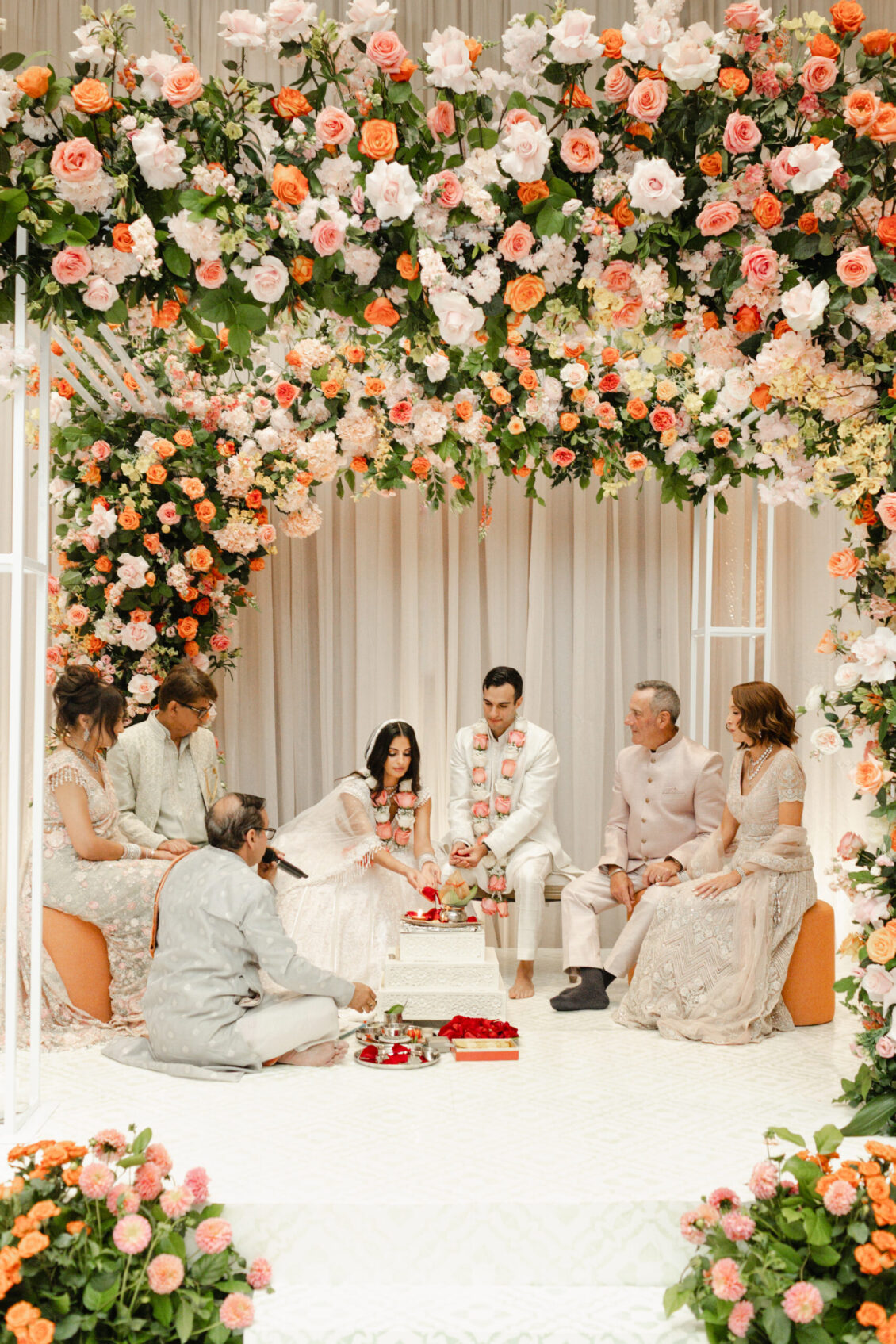 Genie and Stuart's hindu ceremony at The Ritz-Carlton, Toronto