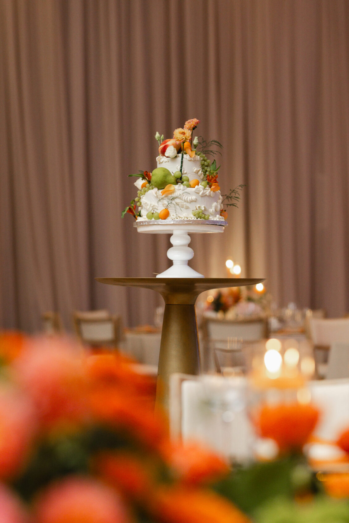 Genie and Stuart's reception design and details at The Ritz-Carlton, Toronto