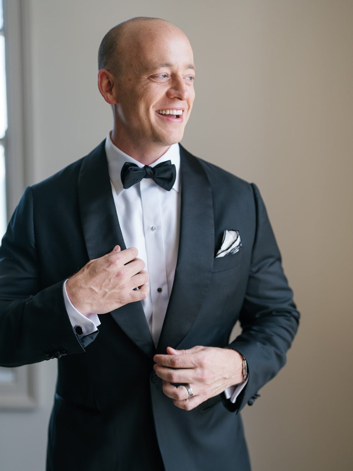 Bride, groom, and wedding party portraits at White House Biloxi on the Mississippi Gulf Coast.