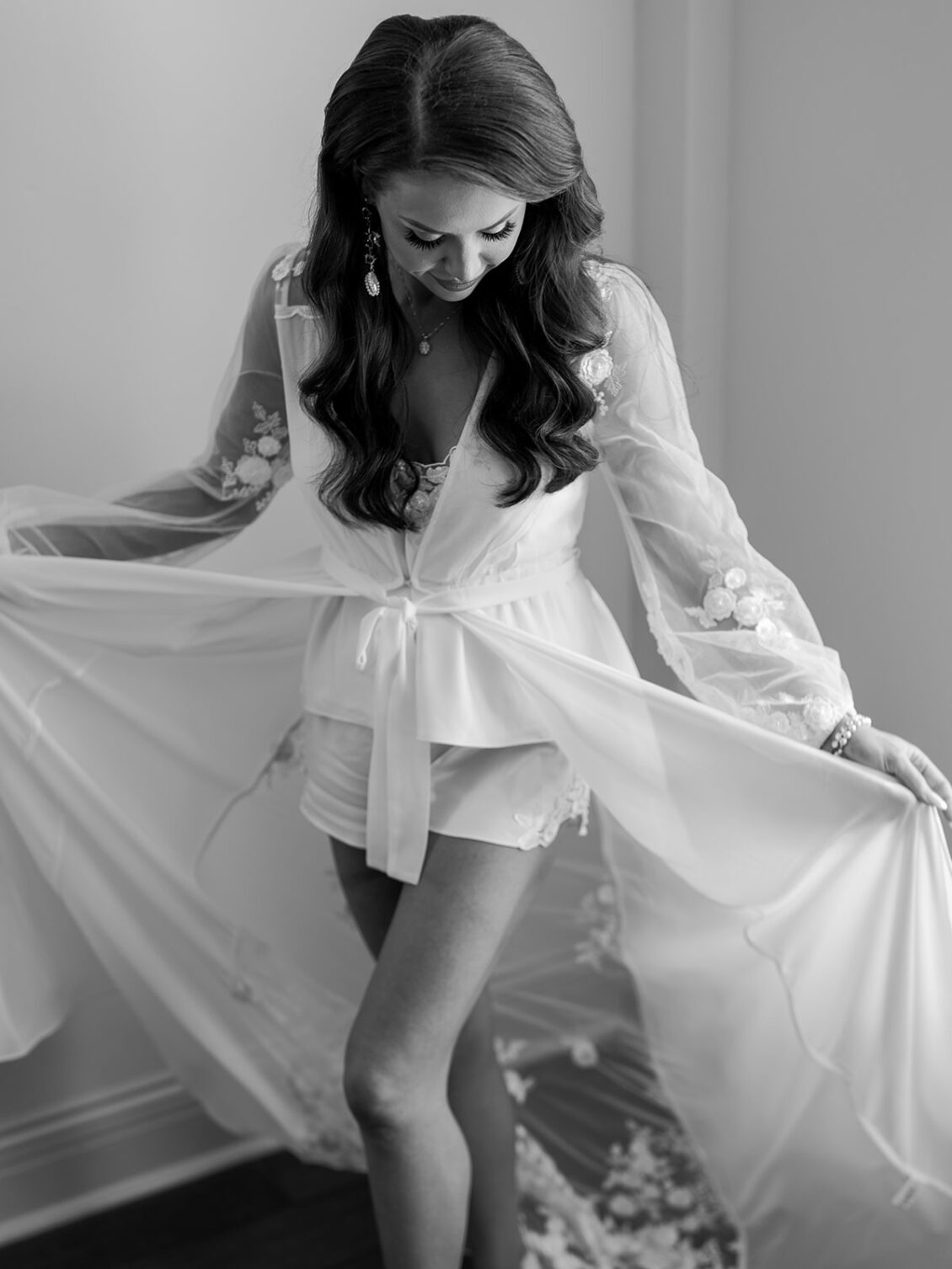 Bride, groom, and wedding party portraits at White House Biloxi on the Mississippi Gulf Coast.