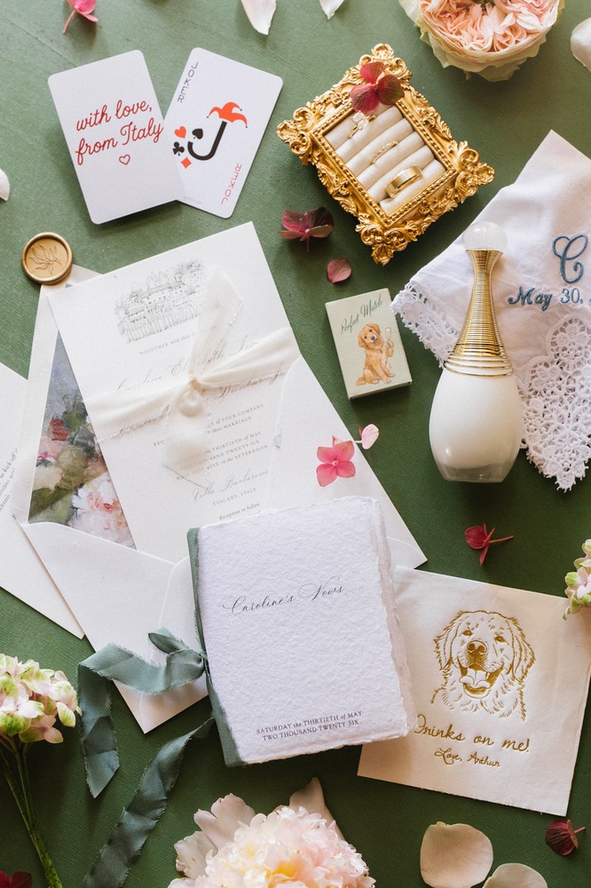 Caroline and Doug’s vintage-inspired Tuscany wedding at Villa Barberino — photograph 4