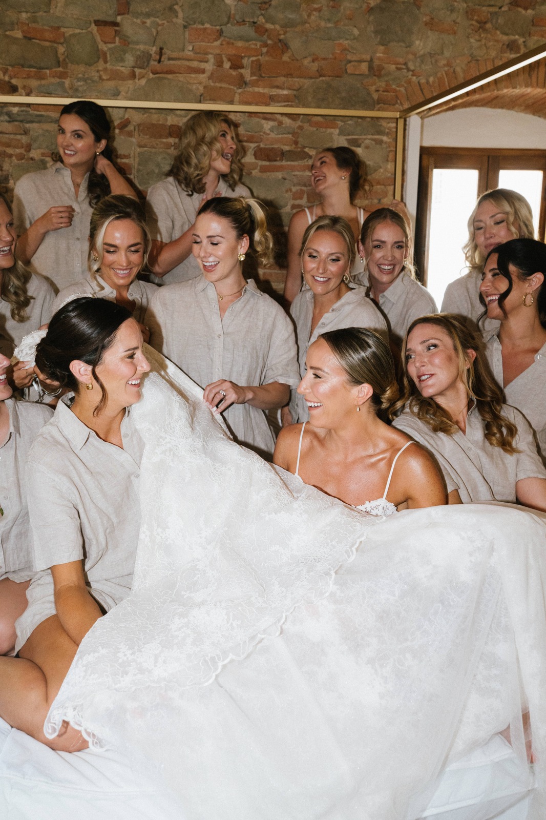 Caroline and Doug’s vintage-inspired Tuscany wedding at Villa Barberino