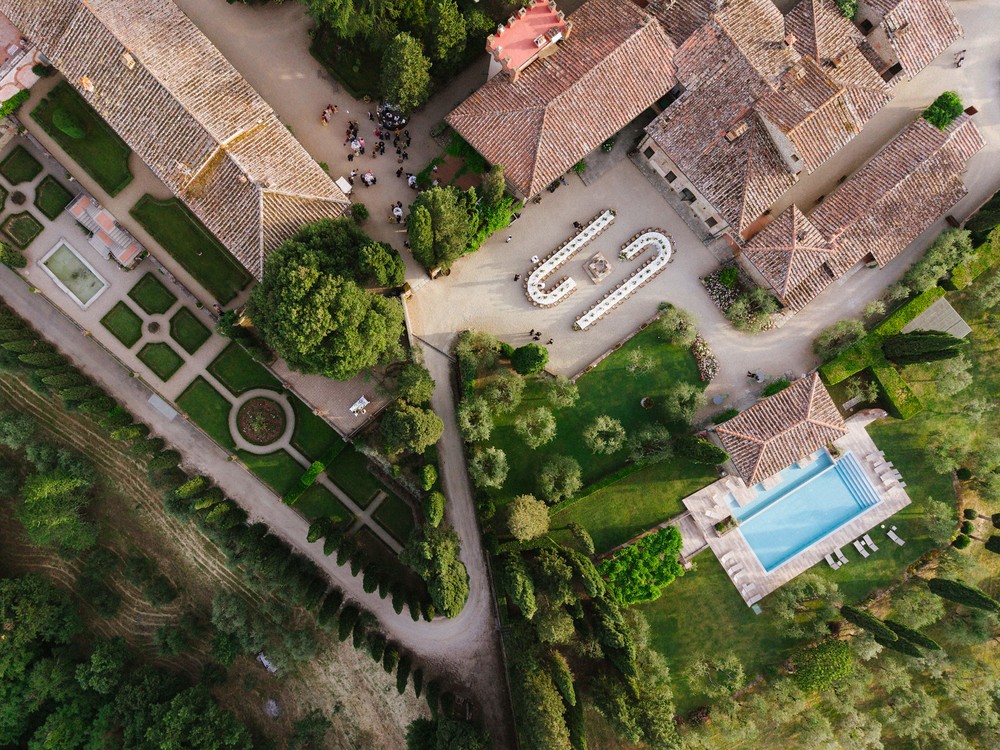 Caroline and Doug’s vintage-inspired Tuscany wedding at Villa Barberino — photograph 55