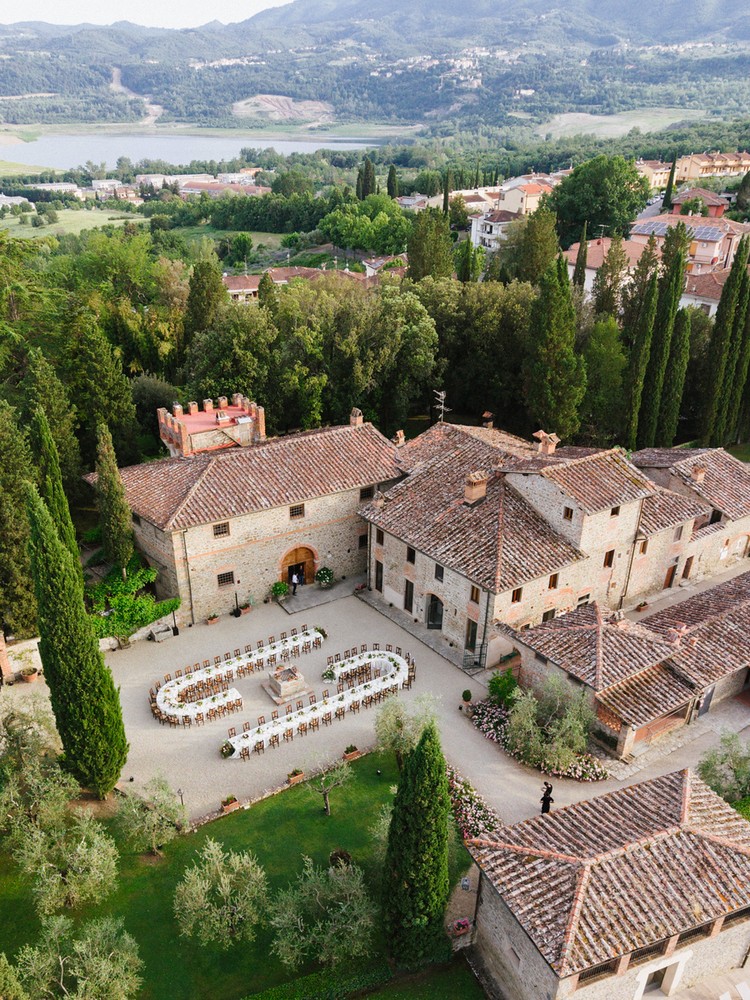 Caroline and Doug’s vintage-inspired Tuscany wedding at Villa Barberino — photograph 58