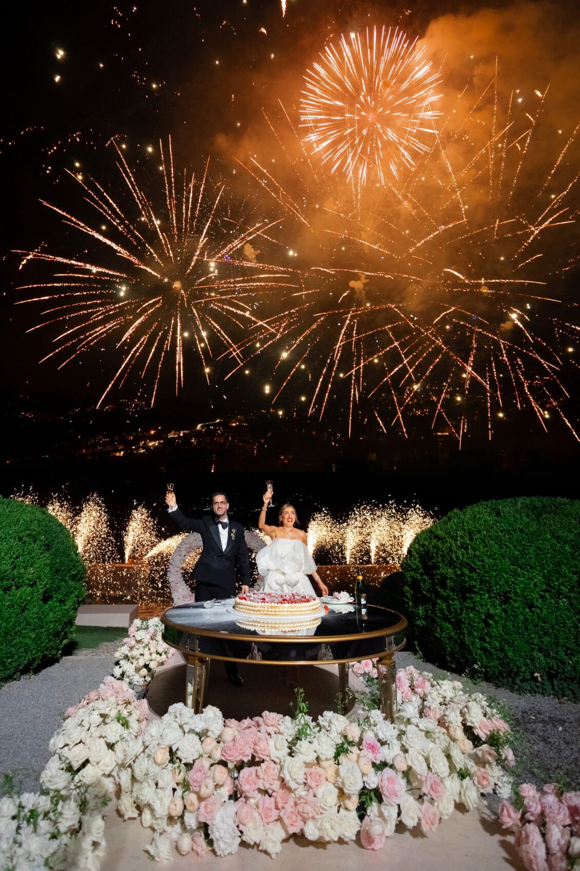 Mahsa and Bam wedding at Villa Erba on Lake Como — photograph 155 by Vlasta Weddings