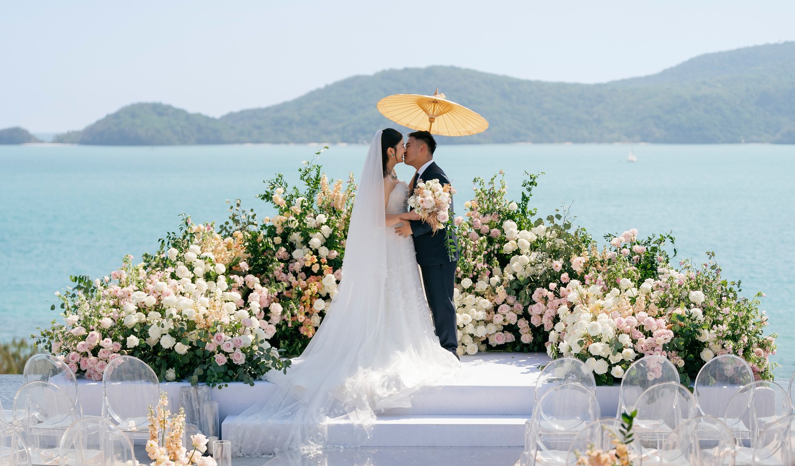 Vivian and Josen’s Destination Wedding at Trisara Phuket hero image